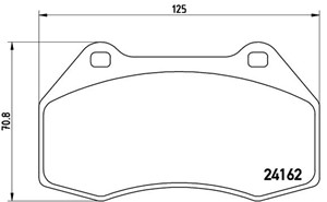 Jarrupalasarja, levyjarru, Etuakseli, RENAULT CLIO III, MEGANE II, MEGANE Coupé III, 7701208218