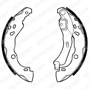 Jarrukenkäsarja, Taka-akseli, CITROËN,DACIA,NISSAN,RENAULT, 440609415R, 6001 551 409, 6001549725, 6001551409, 7701 206 429, 7701 207 178
