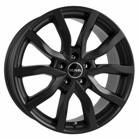Mak Highlands Matt Black 7/17 5/108 ET45 B63.4