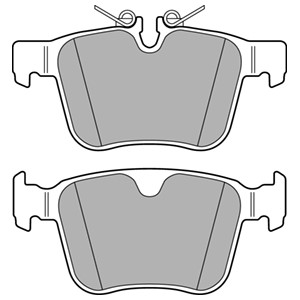 Jarrupalasarja, levyjarru, Taka-akseli, JAGUAR,LAND ROVER,POLESTAR,VOLVO, 31400432, 31445621, 31445622, 31471265, 31471266, 32233035, 32