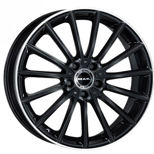 Mak Komet Black Polished 7,5/17 5/112 ET36 B66.6