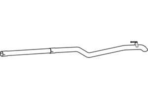 Pakoputki, Takana, MERCEDES-BENZ,VW, 2E0253681S, 9064900221, 9064901421, 9064904621
