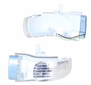 Vilkkuvalo, Ulkopeili, Oikea, VW TOURAN, 1T0 949 102A, 1T0 949 102B, 1T0 949 102D