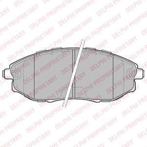 Jarrupalasarja, levyjarru, Etuakseli, CHEVROLET EPICA, DAEWOO TOSCA, 96475027, 96952179