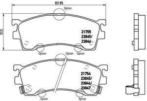 Jarrupalasarja, levyjarru, Etuakseli, FORD USA,MAZDA, 1U0J3328Z, 1U0L3328Z, 1U1E3328Z, 3401278, 341278, 3894048, 3898530, 3915220, 39221