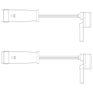 Varoitinsarja, jarrupalat, Etuakseli, Taka-akseli, MERCEDES-BENZ,VW, 169 540 1617, 211 540 1717, 220 540 0617, 220 540 0717, A169 540 16