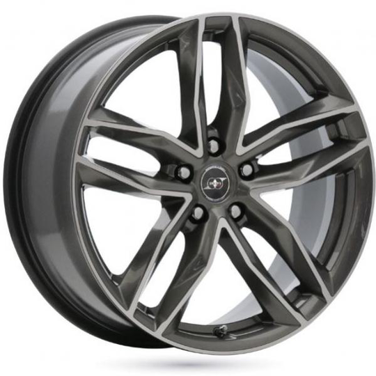 Infiny Individual Wolfburg Gunmetal Machined Face 7,5/17 5/100 ET35 B57.1