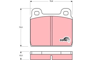 Jarrupalasarja, levyjarru, Etuakseli, ALFA ROMEO,FERRARI,FORD,MERCEDES-BENZ,OPEL,PORSCHE,VAUXHALL,VW, 000 420 66 20, 000 420 67 20, 000