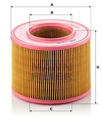 Ilmansuodatin, RENAULT 19 I, 19 II, 19 Cabriolet II, 19 Chamade I, 19 Chamade II, 77 01 035 984