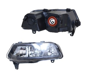 Sumuvalo, Eteen, vasen, VW POLO V, 6C0 941 661C, 6C0941661C, 6C0941661H