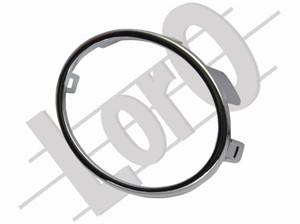 Kehys, sumuvalo, Vasen, VW GOLF VI, GOLF Cabriolet VI, 5KO953101B