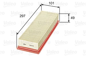 Ilmansuodatin, CITROËN,PEUGEOT,RENAULT, 144486, 1444-86, 1444P1, 7701042841, 96144871