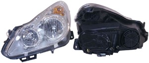 Ajovalo, Oikea, OPEL CORSA D, CORSA D Skåp/halvkombi, 12 16 188, 93189358