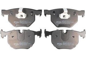 Jarrupalasarja, levyjarru, Taka-akseli, BMW 7 [E65, E66, E67], 34216753850, 34216758870, 34216761285