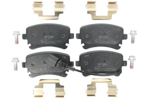 Jarrupalasarja, levyjarru, Taka-akseli, VW, 7E0 698 451 B, 7E0698451, 7H0698451, 7H0698451B