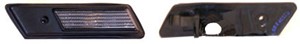 Vilkkuvalo, Asennus sivulle, Vasen, BMW