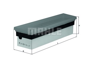 Ilmansuodatin, Vasen, BMW X5 [E70], X6 [E71, E72], 13717589642, 7589642