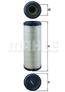 Ilmansuodatin, PIAGGIO PORTER Buss, PORTER Flak/chassi, PORTER Skåp, 1930591, 36608105, 7415256, B005660