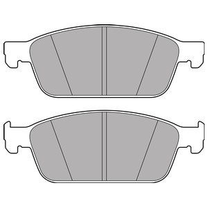 Jarrupalasarja, levyjarru, Etuakseli, FORD, 1775091, 2039733, 2253406, 2271968, 2286735, 2390587, BV612K021AC, BV612K021AD, KTKV6C2K021A