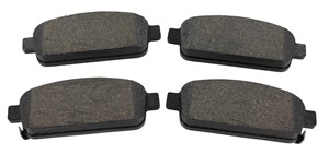 Jarrupalasarja, levyjarru, Taka-akseli, CHEVROLET,OPEL,VAUXHALL, 00542 039, 00542 040, 013300867, 013319293, 013319294, 013411380, 01341