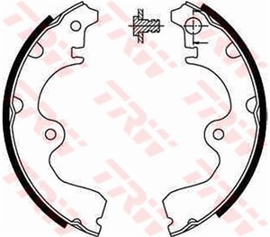 Jarrukenkäsarja, Taka-akseli, TOYOTA PASEO Cabriolet, PASEO Coupé, STARLET, TERCEL Halvkombi, 04495-10110, 04495-10120, 04495-16090, 044