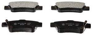 Jarrupalasarja, levyjarru, Taka-akseli, HONDA CR-V III, CR-V IV, 43022SWWG00, 43022SWWG01, 43022SWWG02, 43022SWWG03, 43022T1GG000