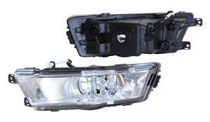 Sumuvalo, Eteen, oikea, SKODA RAPID, RAPID Spaceback, 5JA941700, 5JA941702