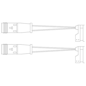Varoitinsarja, jarrupalat, Etuakseli, Taka-akseli, MERCEDES-BENZ, 2E0 906 206C, 906 540 1417, 906 540 1517, A906 540 1417, A906 540 1517
