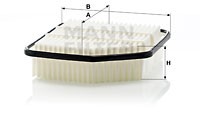 Ilmansuodatin, LEXUS IS II, TOYOTA RAV 4 III, RAV 4 IV, RAV 4 VAN IV, 17801-26010, 17801-YZZAA