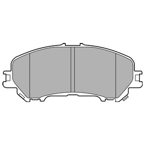 Jarrupalasarja, levyjarru, Etuakseli, NISSAN QASHQAI SUV II, QASHQAI VAN II, RENAULT KADJAR, 410601596R, 410604EA0A, D10604BA0A, D10604C