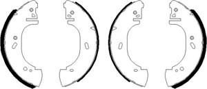 Jarrukenkäsarja, Takana, FORD,NISSAN,OPEL,RENAULT,VAUXHALL, 09161446, 45 01 146, 7701 205 290