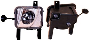 Sumuvalo, Eteen, oikea, OPEL MERIVA A Minibus, minivan, VAUXHALL MERIVA A, 67 10 032, 93321059