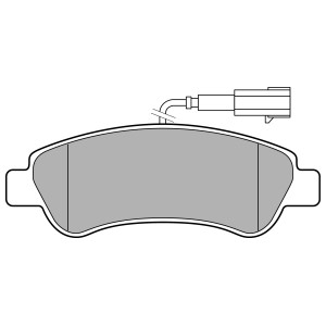 Jarrupalasarja, levyjarru, Taka-akseli, CITROËN,FIAT,PEUGEOT, 1612434180, 1614412180, 77366679