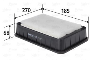 Ilmansuodatin, CITROËN C-CROSSER, C-CROSSER ENTERPRISE, MITSUBISHI LANCER VIII, LANCER Sportback VIII, OUTLANDER II, PEUGEOT 4007, 1444R