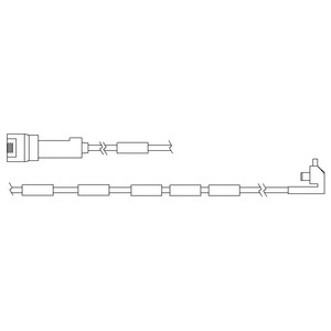 Varoitinsarja, jarrupalat, Etuakseli, OPEL VECTRA A, VECTRA A Halvkombi, VAUXHALL CAVALIER Mk Halvkombi III, CAVALIER Mk Sedan III, 1238