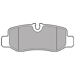 Jarrupalasarja, levyjarru, Taka-akseli, MERCEDES-BENZ, 447 420 0120, 4474200320, A447 420 0120