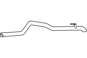 Pakoputki, Takana, MERCEDES-BENZ,VW, 2E0253681, 2E0253681L, 9064900021, 9064900721