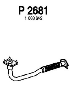 Pakoputki, Edessä, FORD MONDEO II, MONDEO Sedan II, MONDEO Turnier II, 1063755, 1068643, 1092047, 1103021