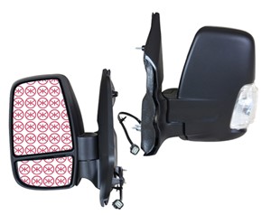 Taustapeili, Vasen, FORD TRANSIT V363 Buss, TRANSIT V363 Skåp, 1 861 145, 1 881 653, 1 911 143, 1 932 578, BK31-17683-AM5JA6