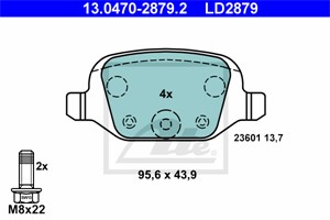 Jarrupalasarja, levyjarru, Taka-akseli, ABARTH,CITROËN,FIAT,LANCIA, 16 181 114 80, 77362270, 77363445, 77364024, 77364961, 9948417, 9949