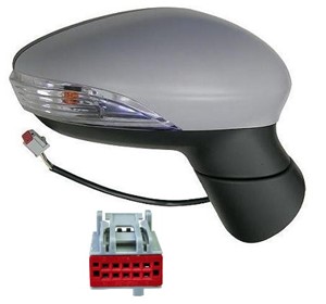 Taustapeili, Oikea, FORD FIESTA VI, FIESTA Van VI, 1513158, 1514084, 1531430, 1542154, 1547275, 1633085, 1748314, 1767513, 8A6113B382AB,